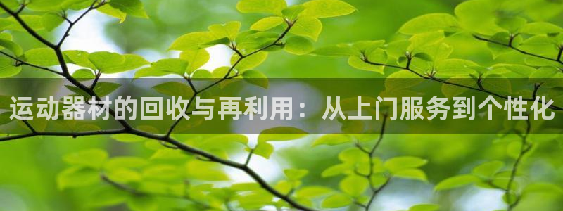 BWIN体育官方正版app神州：运动器材的回收与再利用：从上